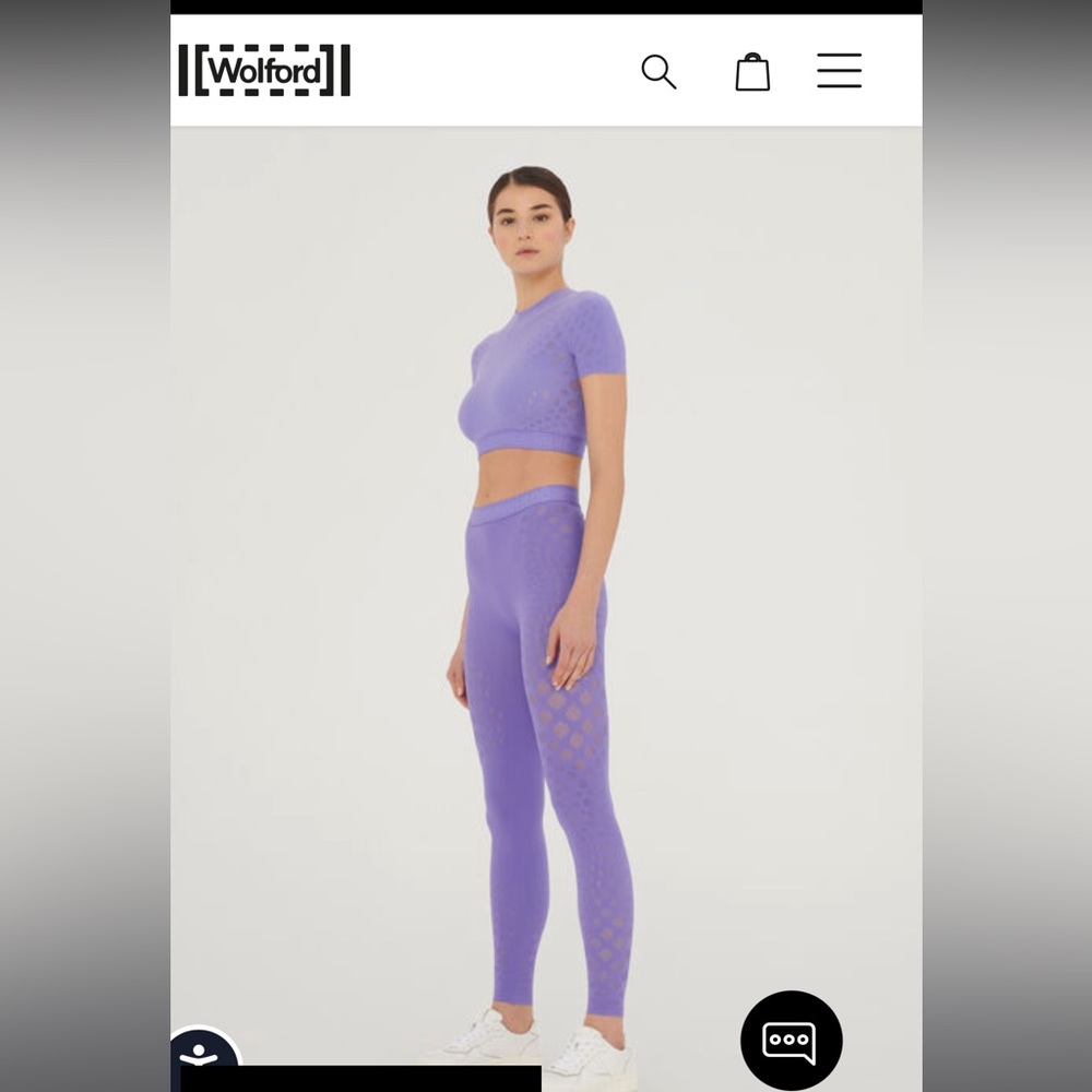Wolford dots illusion net leggings